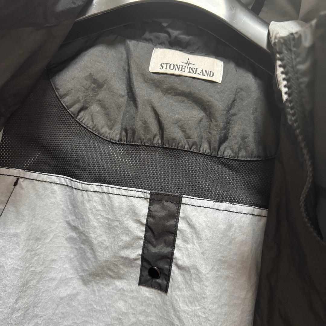 STONE  ブラックナイロンジャケット
