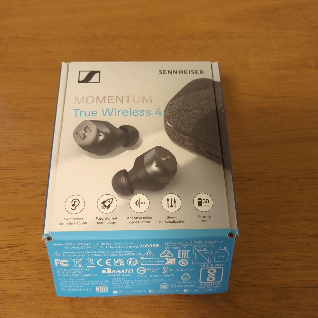 Sennheiser ワイヤレスイヤホン モーメンタムトゥルーワイヤレス4