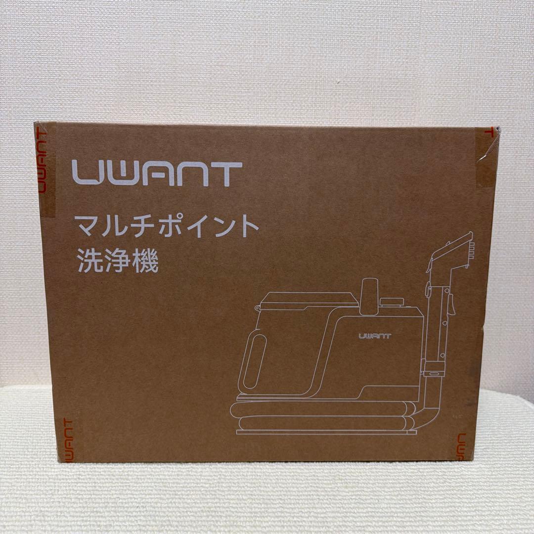 ⭐️新品⭐️uwant 100℃蒸気噴射 18000Pa超強吸引力スチームクリーナー
