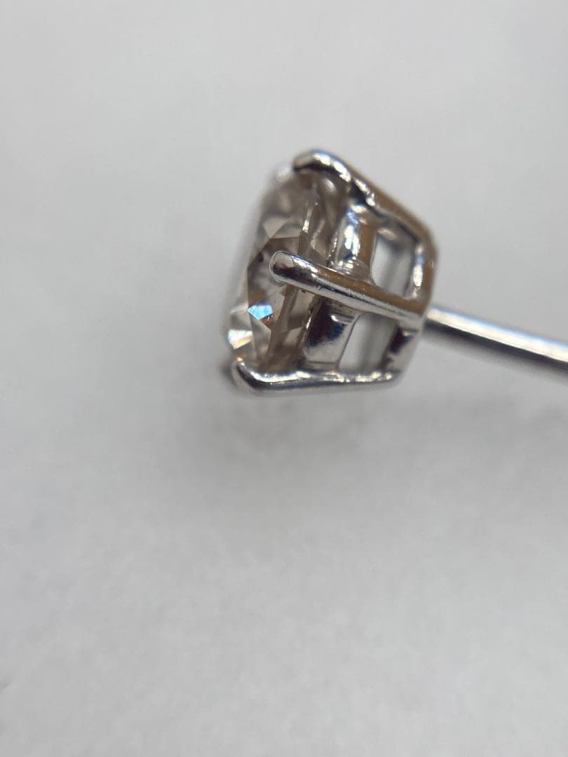 片耳 ピアス◇Pt900 ダイヤモンド 0.35ct