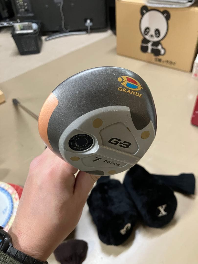 豪華 13本 パワーソニック メンズ ゴルフ クラブ セット 初心者 おまけ付き