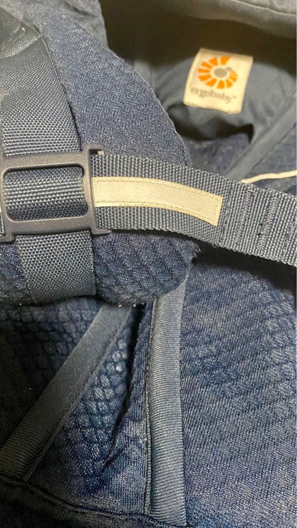 雨カバー&よだれカバー付き！ergobaby OMNI Breeze ネイビー