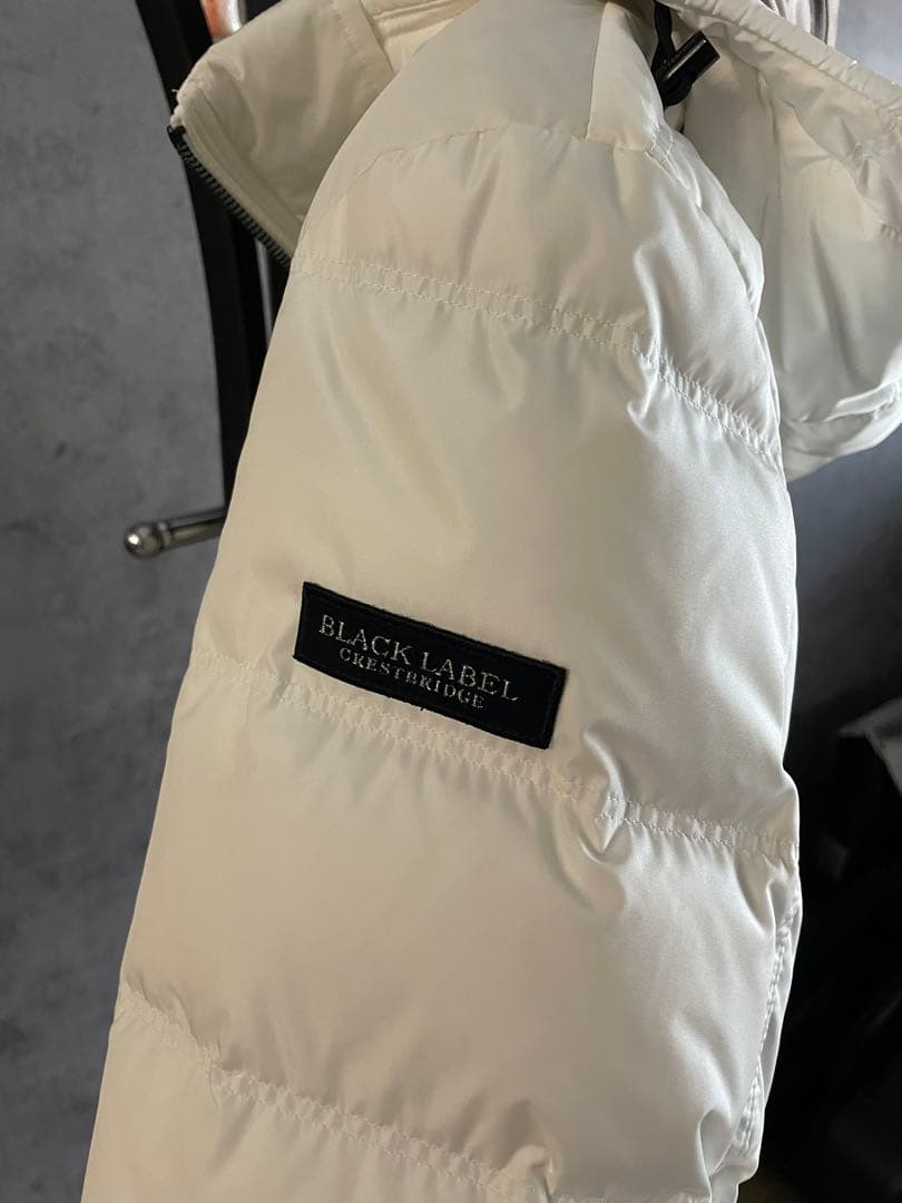 【BLACK LABEL CRESTBRIDGE】ホワイト ダウンジャケット／L