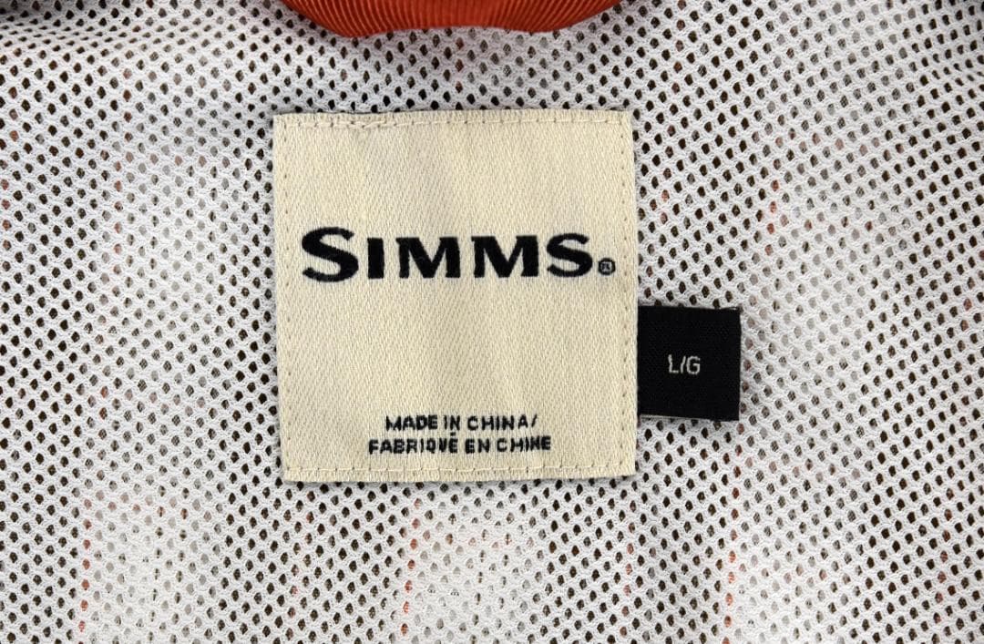 Simms Big Sky 長袖シャツ L ドリフトウッド プレイド ※タグ無し