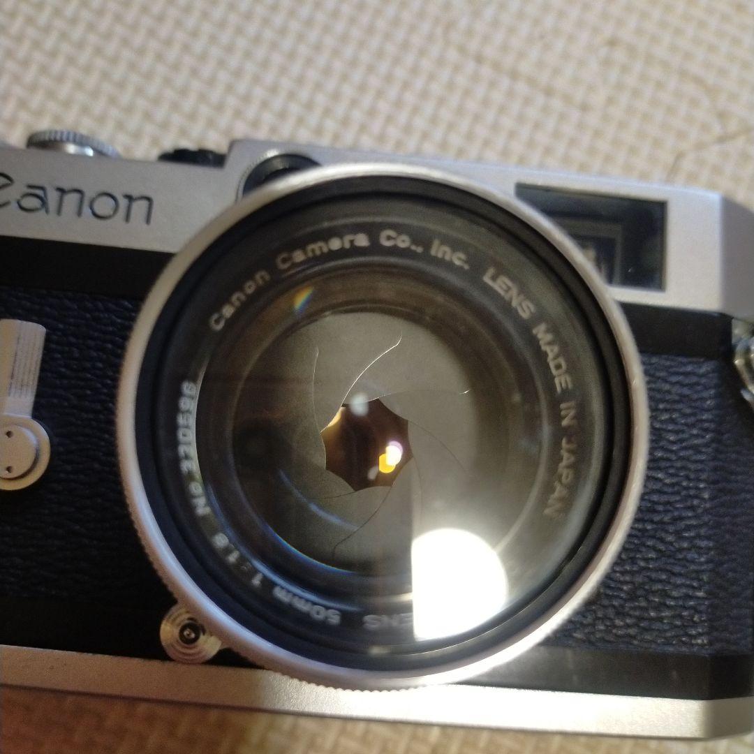 Canon P 中古レンジファインダーフィルムカメラ レンズ付き