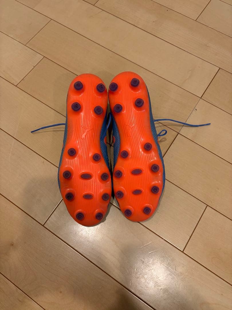 Puma サッカーシューズ 青/オレンジ FG