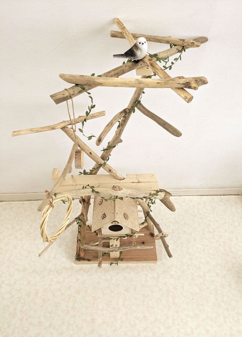 バードアスレチック63 流木 バードジム　バードトイ