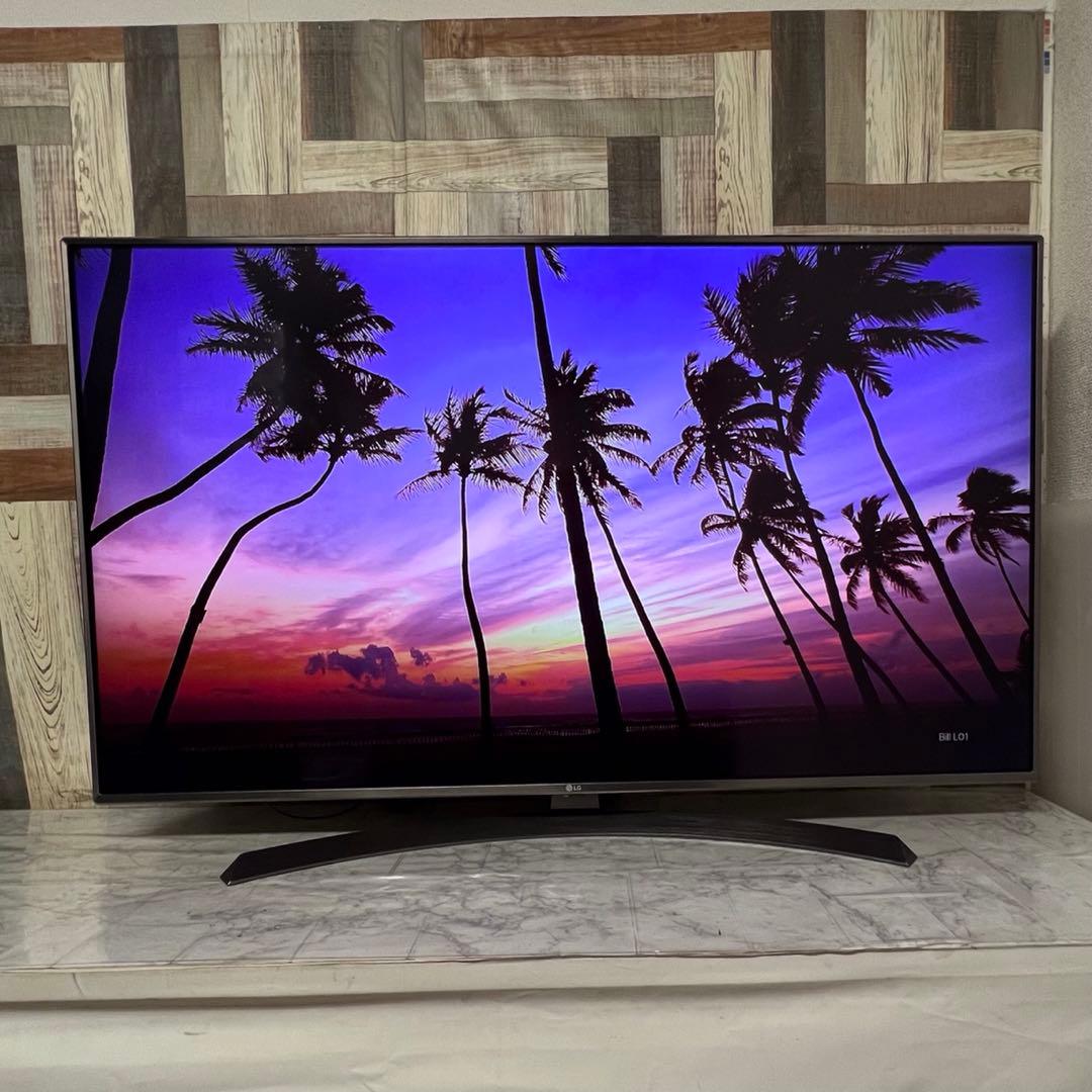 即日受渡❣️全国送料込LG4K55型テレビYouTube.Netflix.プライム