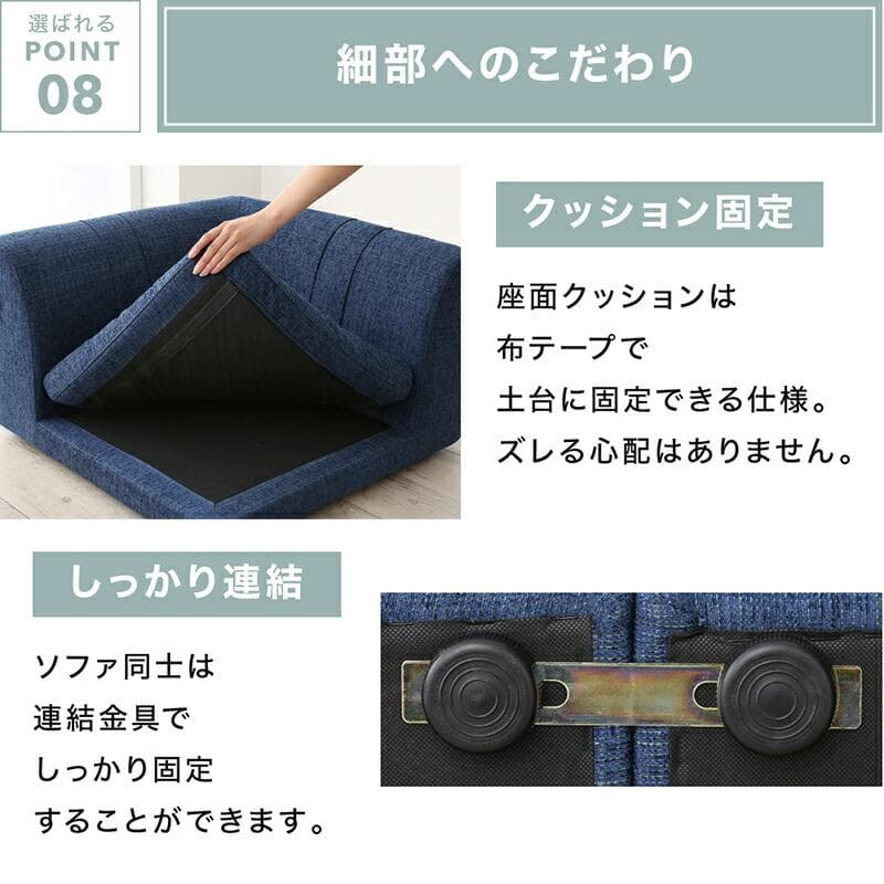 最安値！新品！送料込み！ ローソファー コーナー フロアソファー 　1