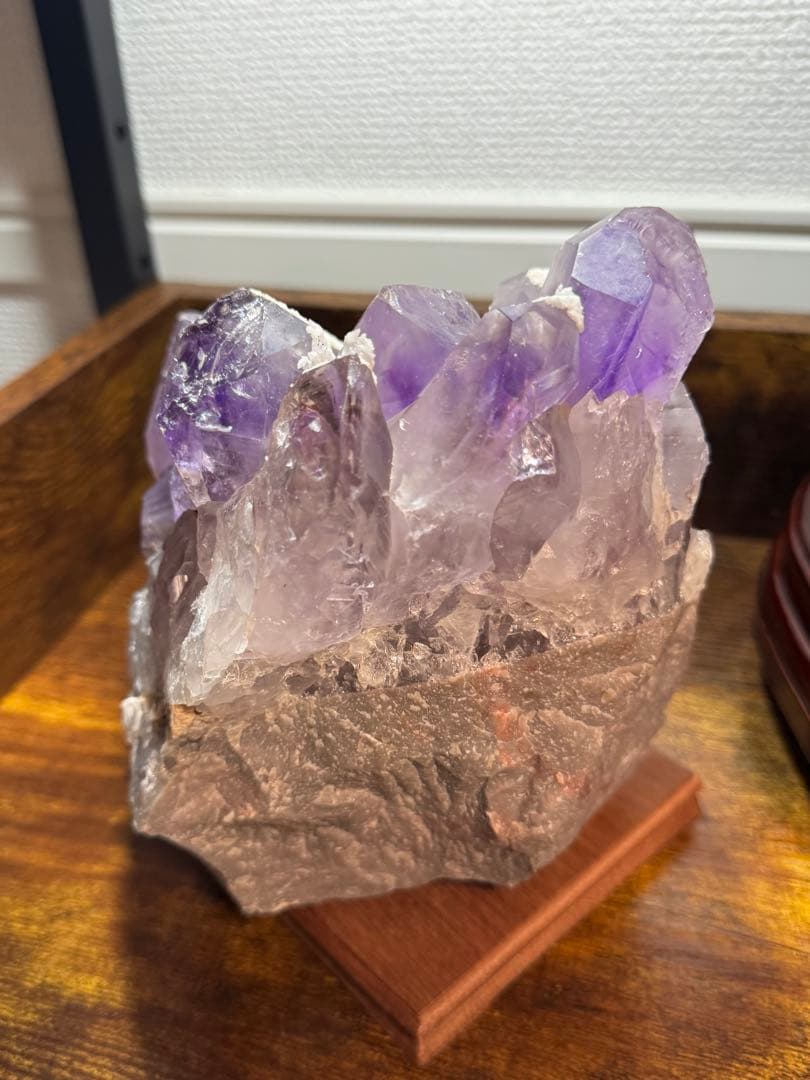 ボリビア産アメジストクラスター