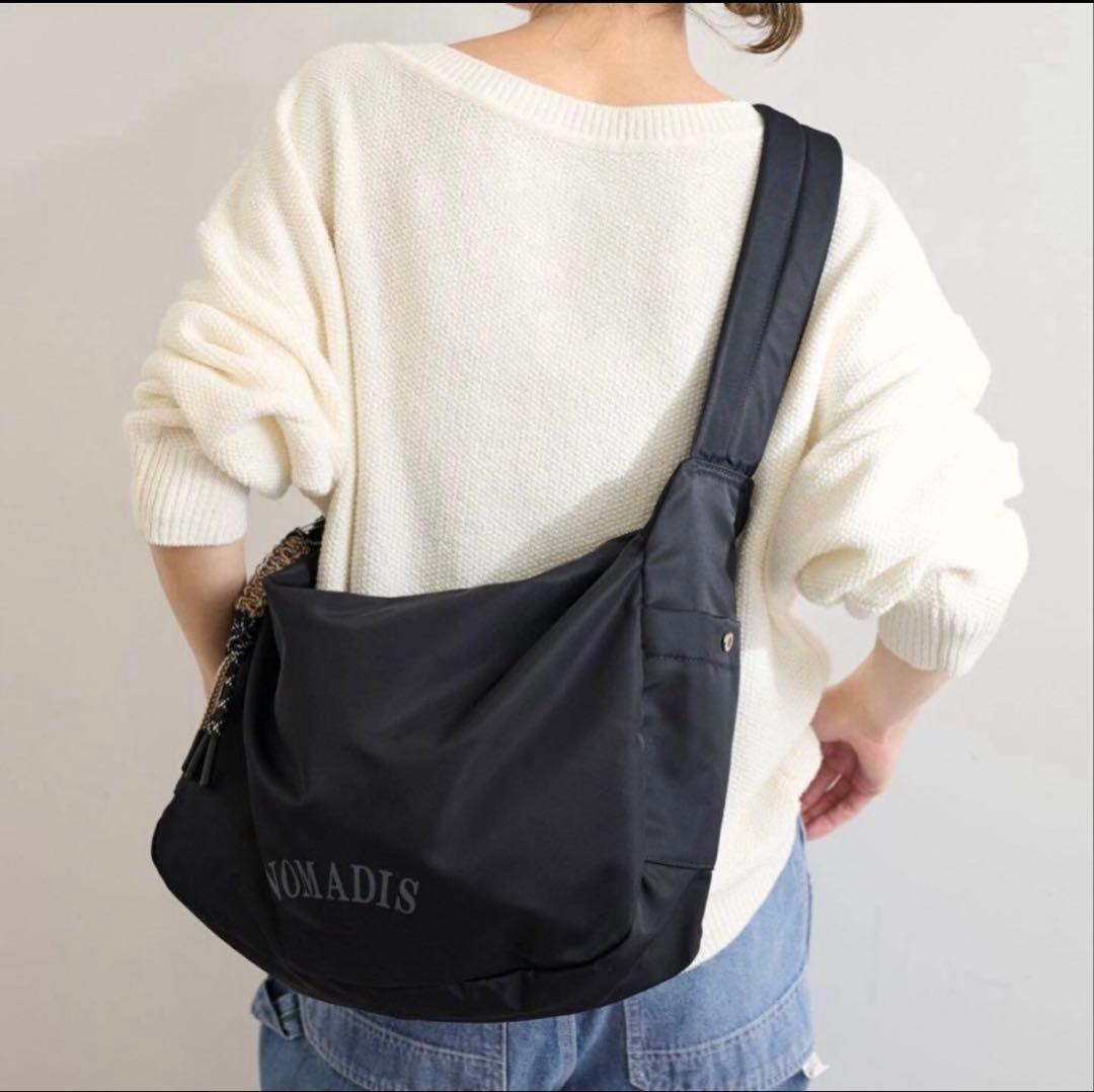 FRAMeWORK NOMADIS/別注コードチャームSHOULDERバッグ