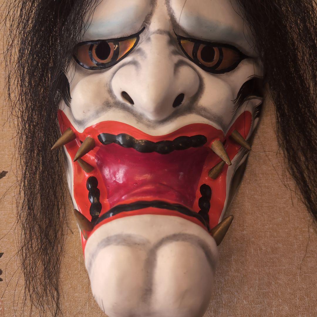 石見神楽面★岩本万吉作