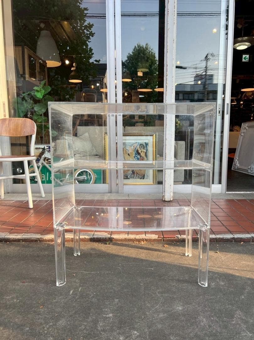 カルテル ゴーストバスター コンソールシェルフ 本棚 クリスタル シンプル