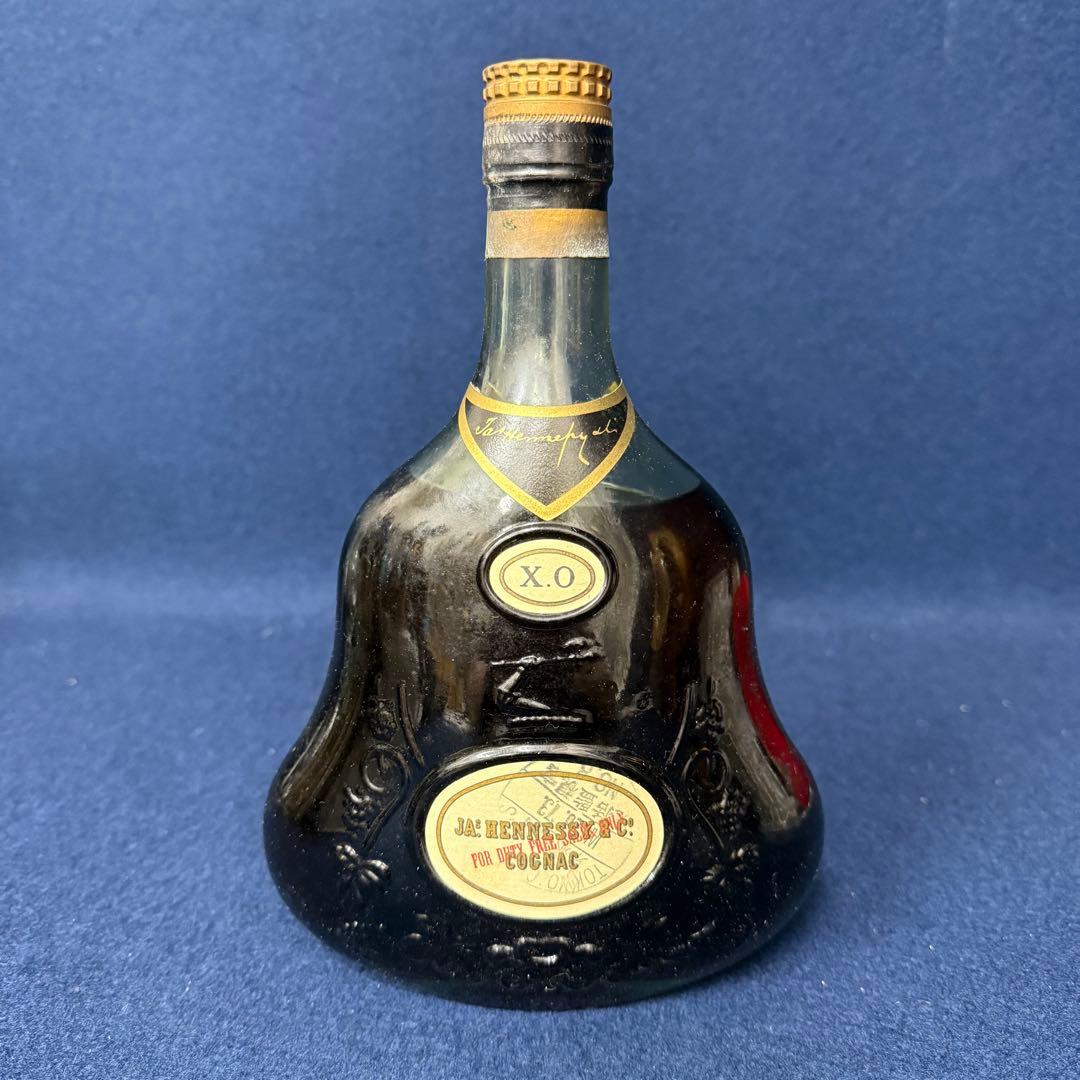 Hennessy ヘネシー XO コニャック金キャップ グリーンボトル