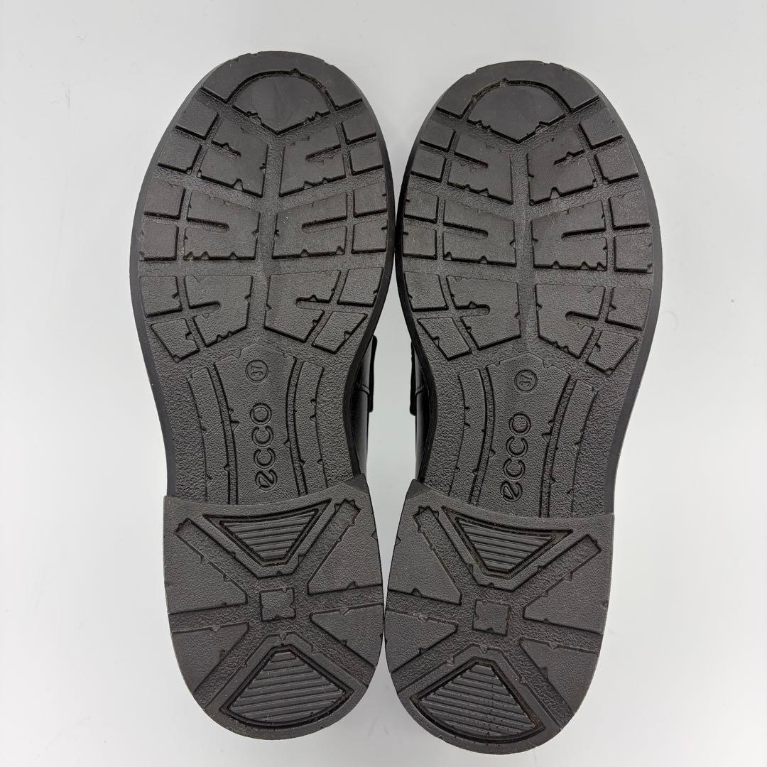 美品！ecco ローファー　黒　レザーシューズ　ペニーローファー　23cm