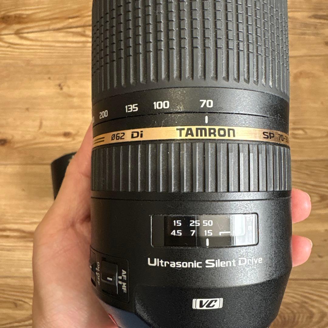 TAMRON SP 70-300mm F/4-5.6 Di レンズ CANON