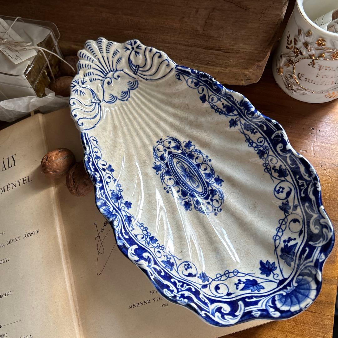 フランスアンティーク ヴィエイヤール ボルドー ラヴィエ シェル ロココ調