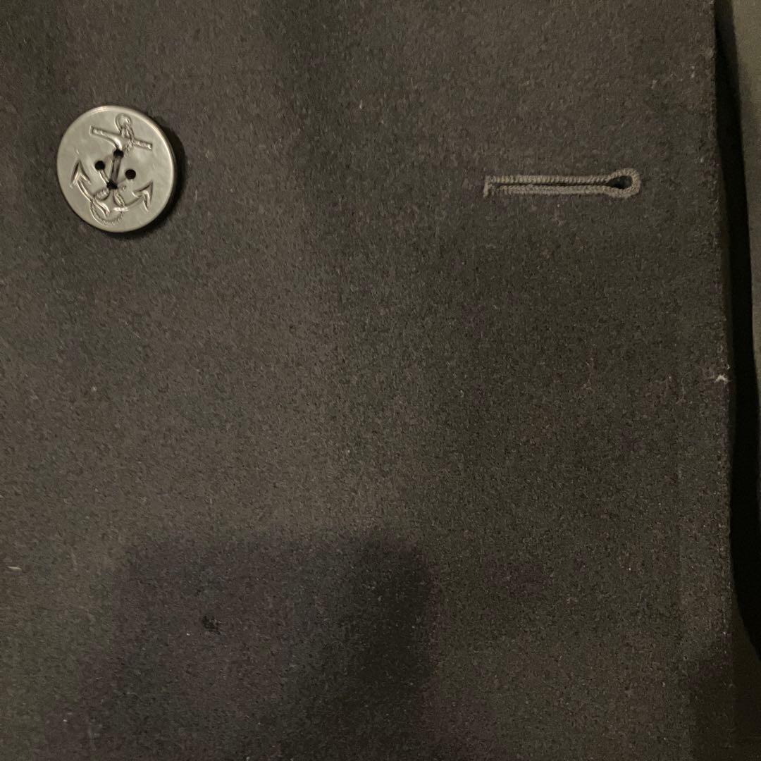 40s us.navy Pコート　10ボタン　ビンテージ　ミリタリー