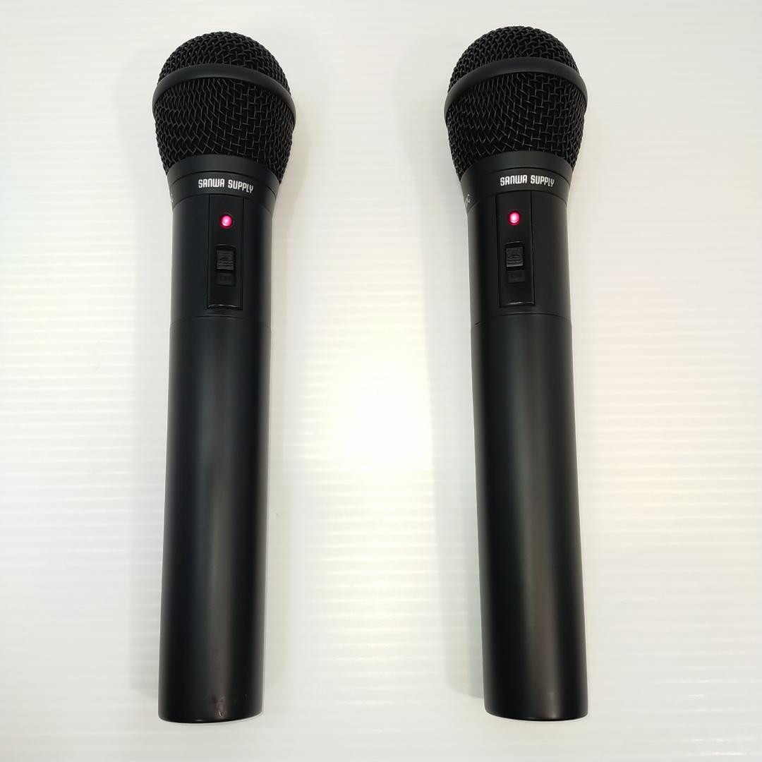 MAMEKO ワイヤレスマイク付き拡声器スピーカー MM-SPAMP7