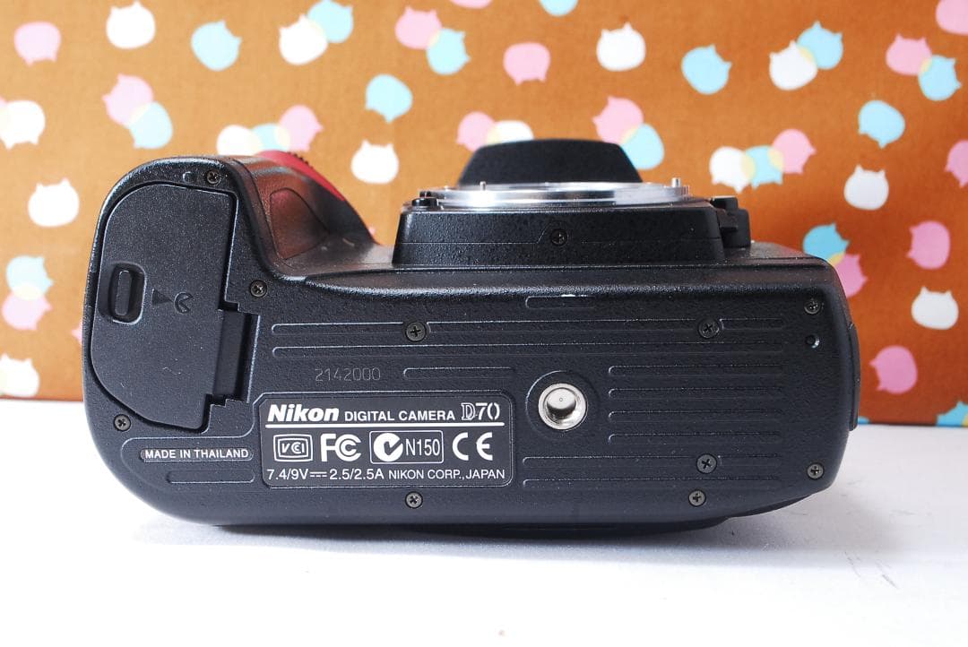 ✨ショット数1071回✨お安くデビュー✨Nikon D70 レンズセット
