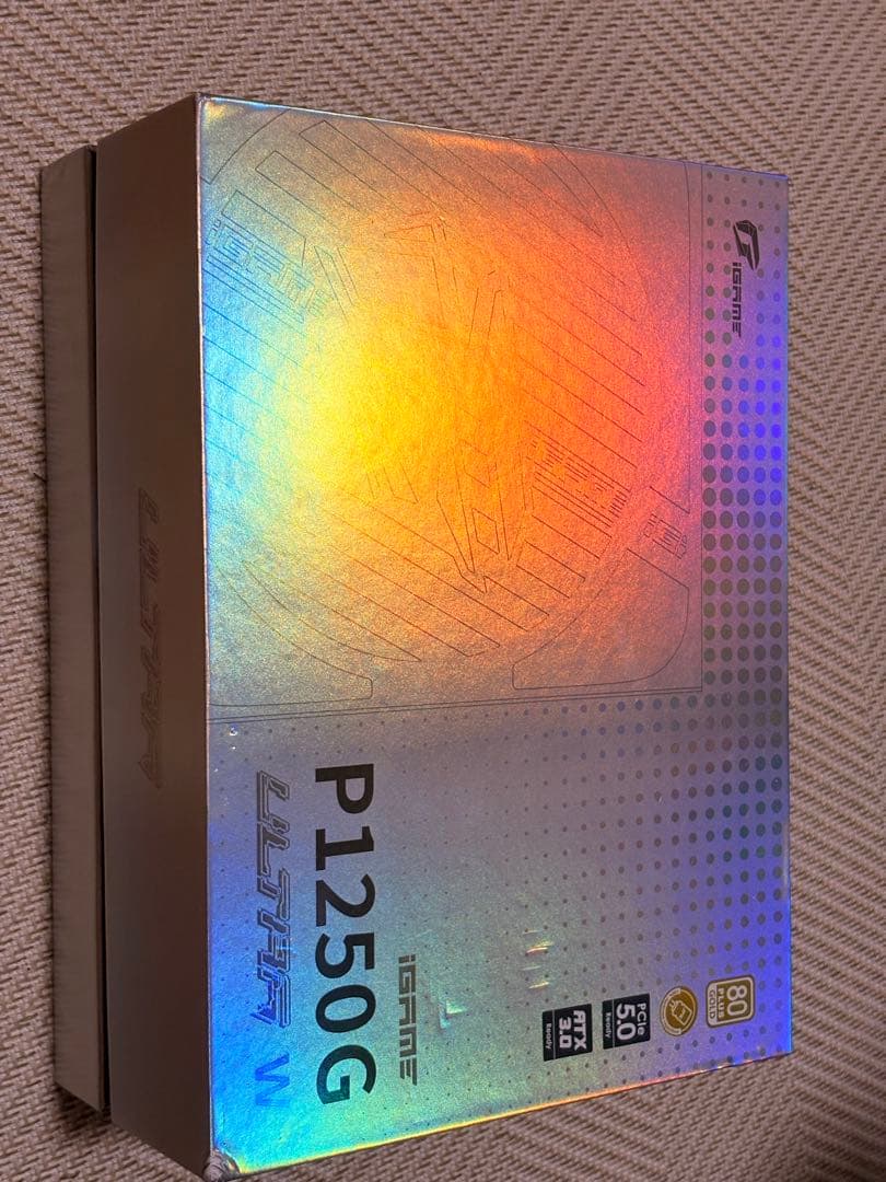 iGame 電源ユニットATX3.0／PCIe5.0／80PLUS GOLD