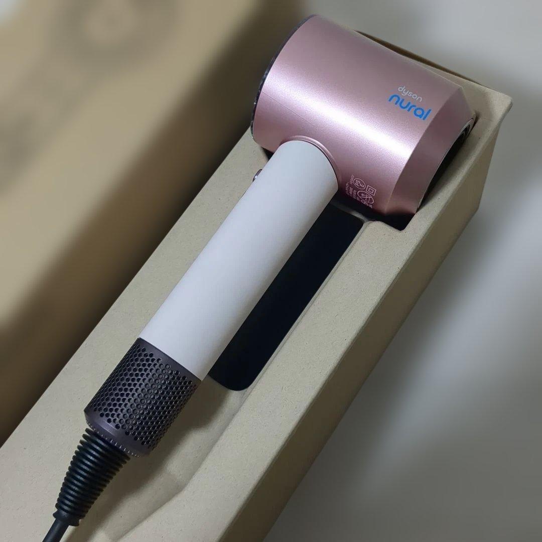 DysonSupersonicNuralShineヘアドライヤーセラミックピンク