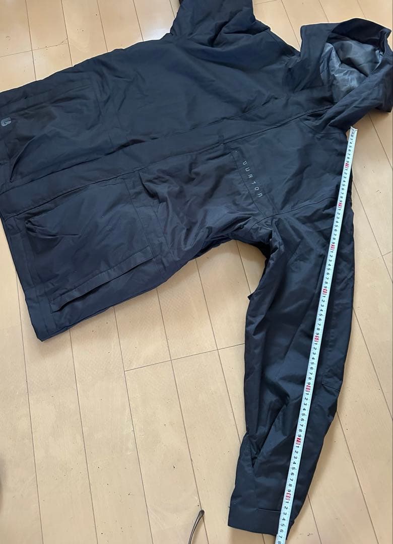 BURTON フード付きスノーボードウェア XLサイズ ブラック