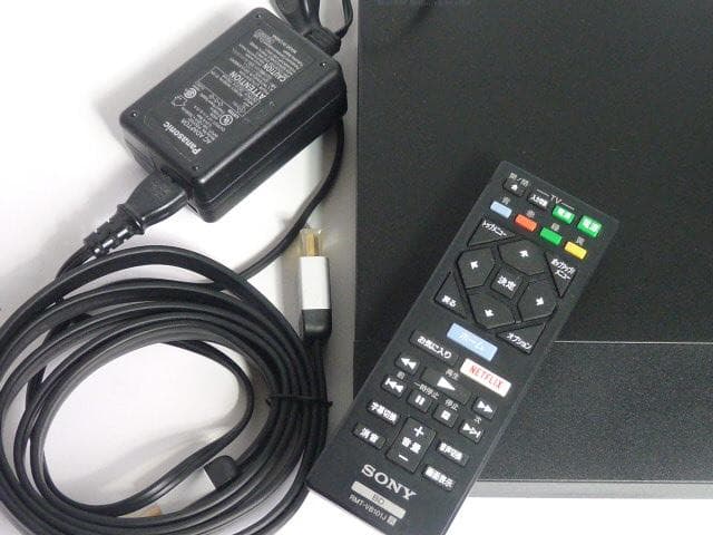SONY ブルーレイプレーヤー BDP-S1500 2019年すぐに使えるセット