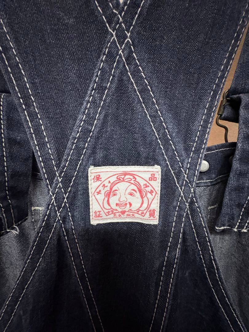 EVISUオーバーオール汚し加工カモメペイント無し初期？