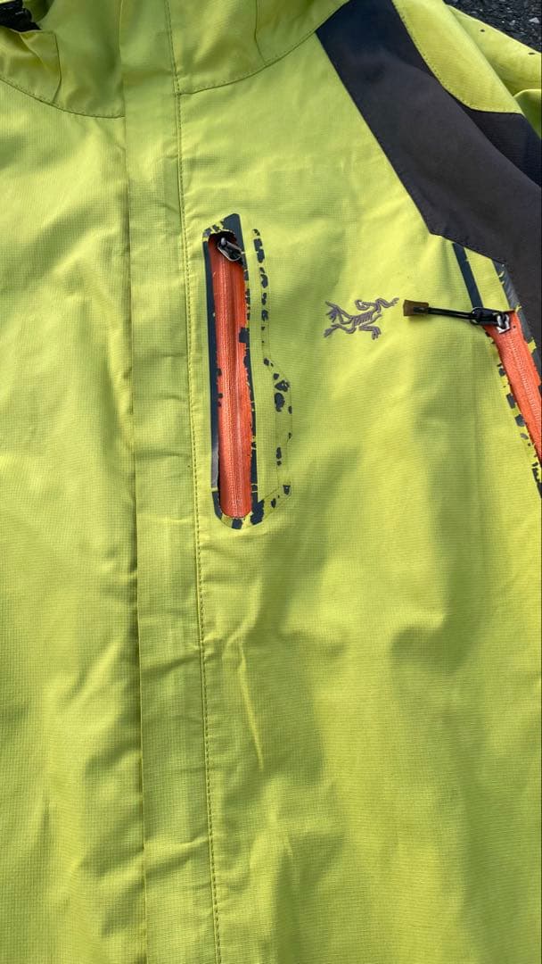 00s ARC'TERYX nylon jacket フード付き