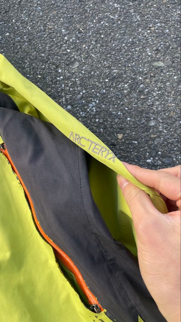 00s ARC'TERYX nylon jacket フード付き