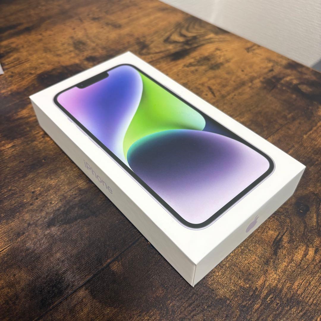 美品 iPhone14 256GB パープル Purple SIMフリー 本体