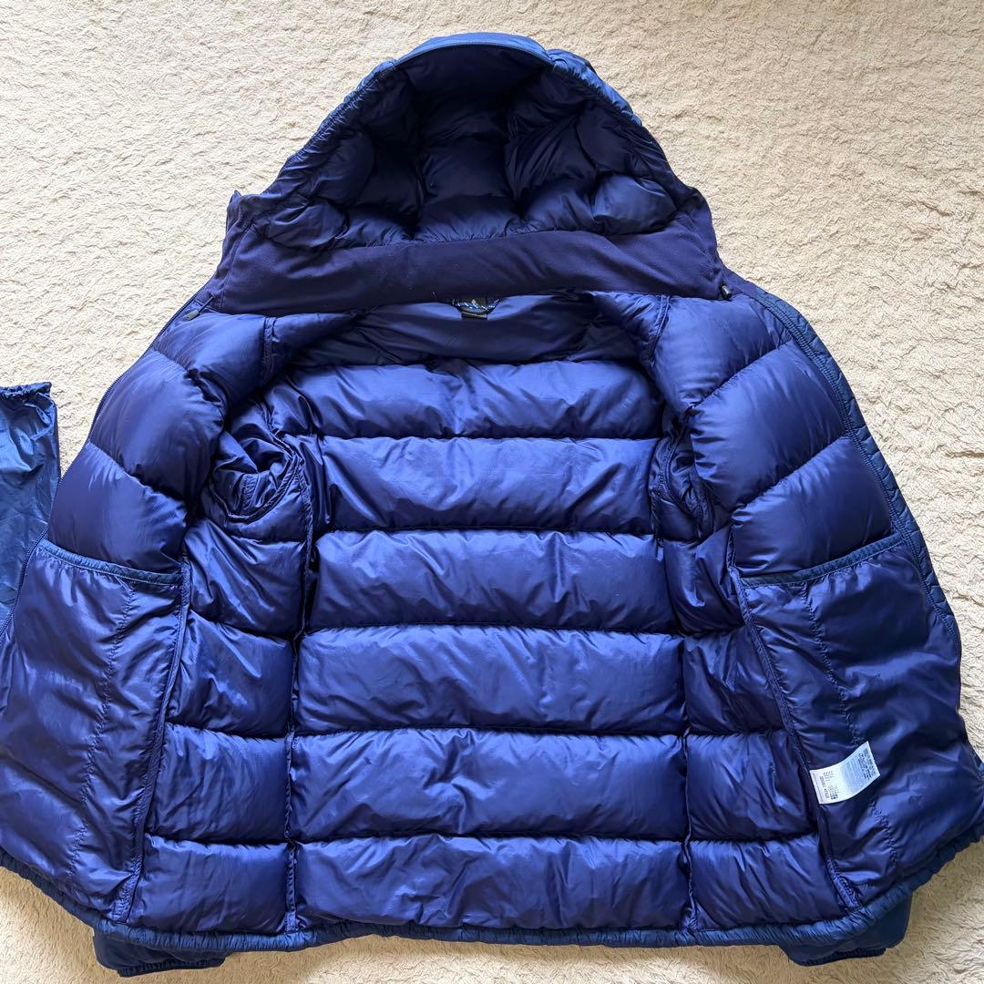 mont-bell ライトアルパインダウン パーカ 00s 90s M 紺 短丈