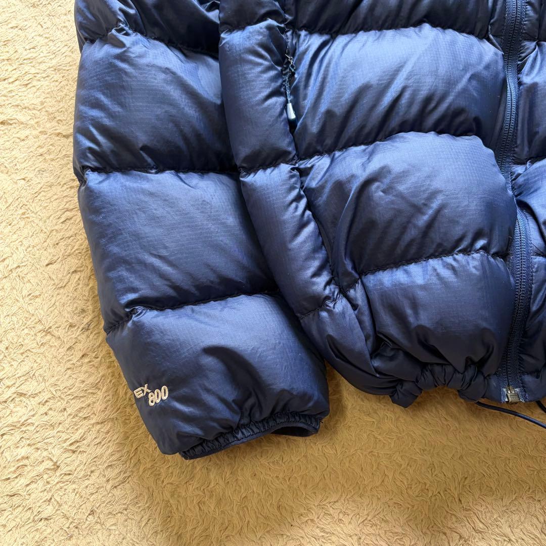 mont-bell ライトアルパインダウン パーカ 00s 90s M 紺 短丈