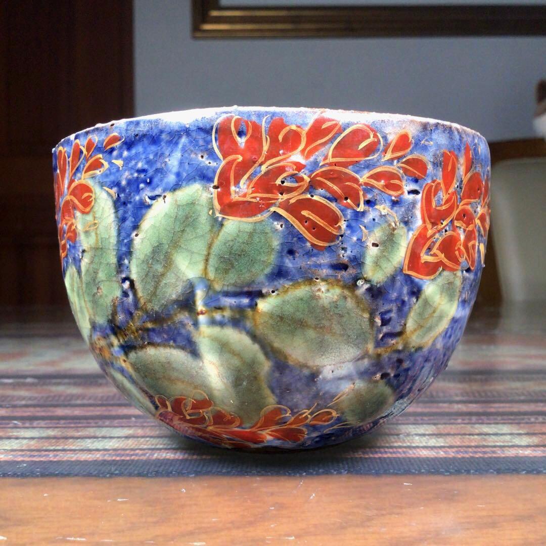 『プレうー特価』　清水焼　陶あん　お茶茶碗　(抹茶茶碗に近い) 4杯