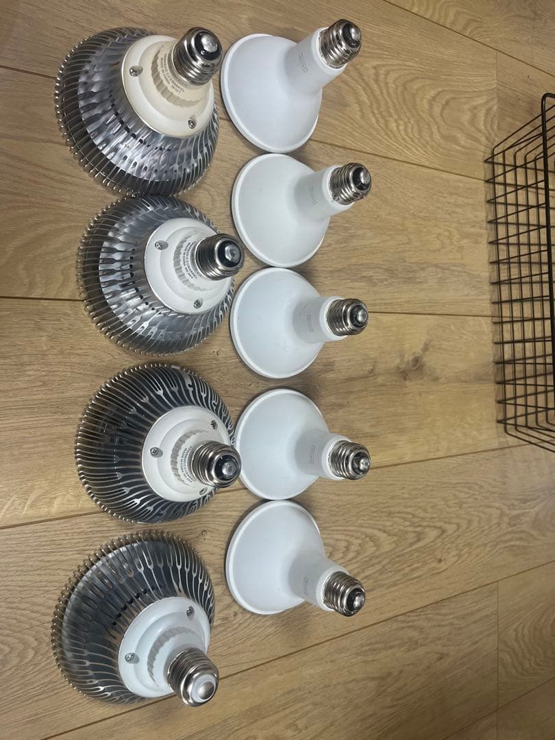 植物育成LEDライト 9個セット　BARREL IKEA