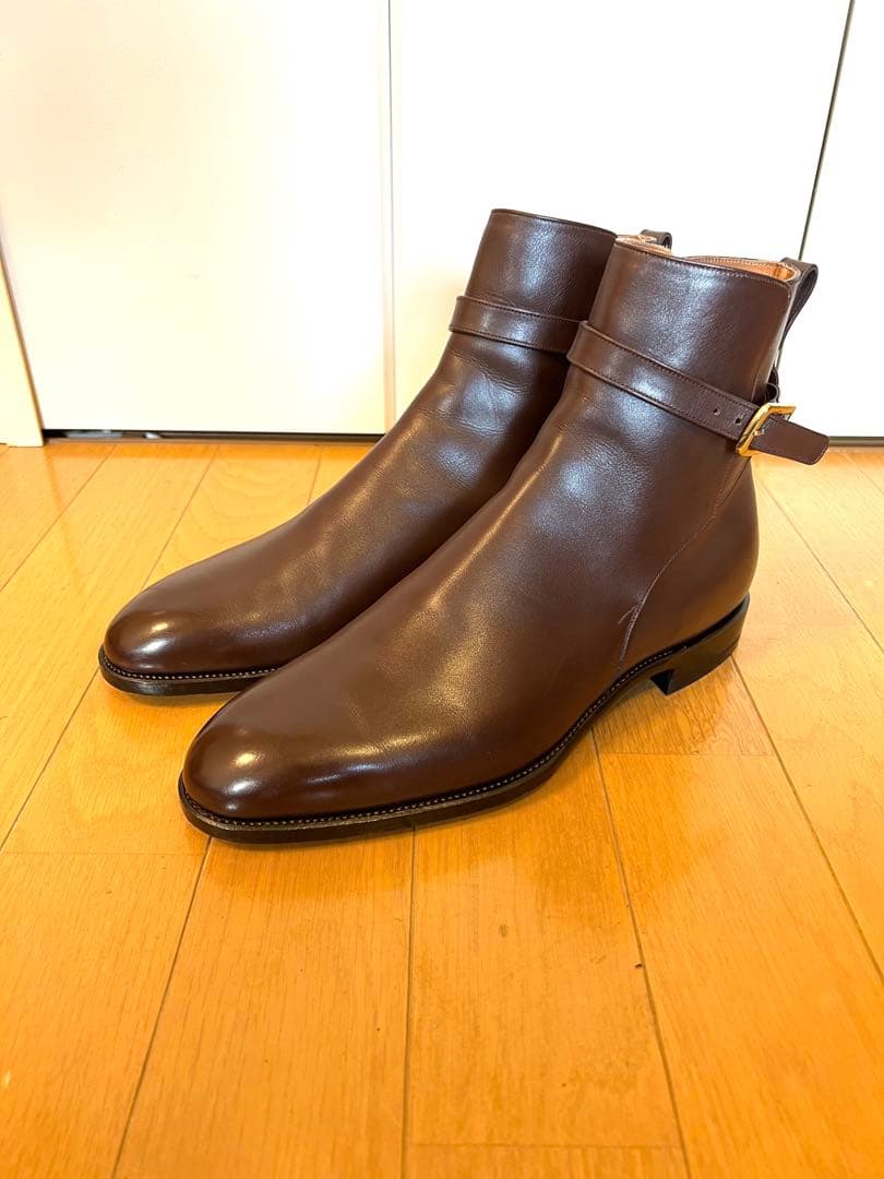 【CALMANTHOLOGY JODHPURRS】ブラウンUK7.5 伊勢丹別注