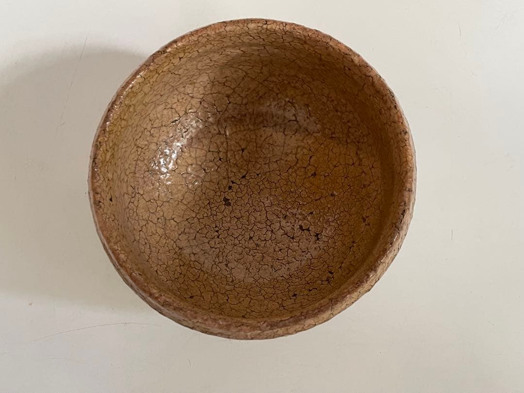 陶芸家　作家物　宇田川聖谷　萩茶碗　萩焼　茶碗　抹茶碗　共箱