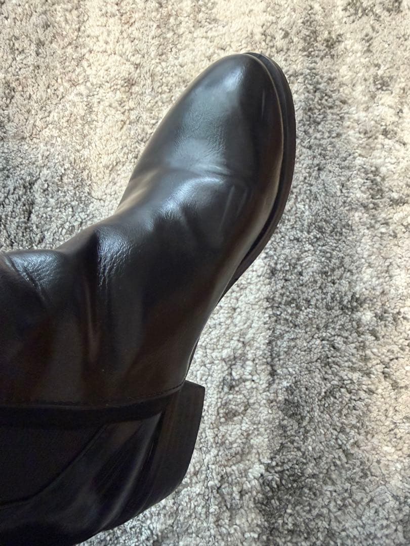 【ほぼ新品/箱あり】HIAND ロングブーツ