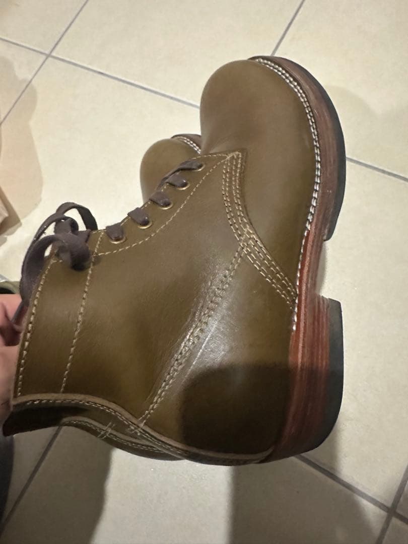 horweenオーダー　ブーツ