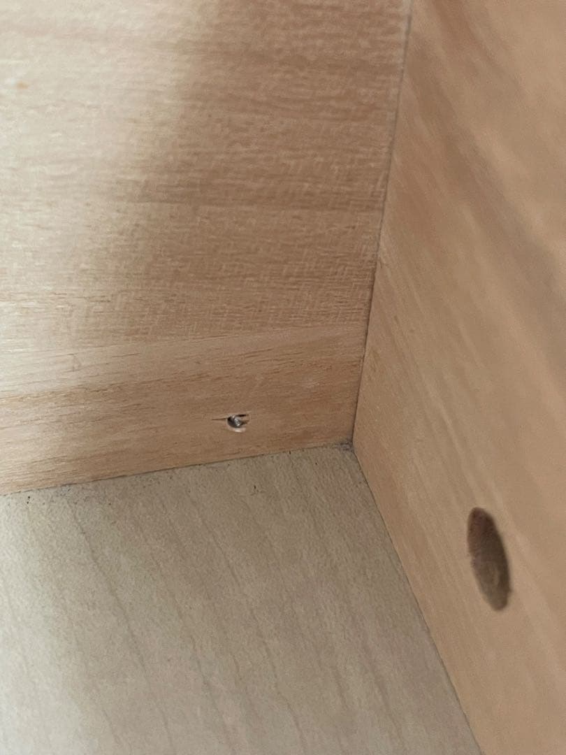 無印　チェスト　オーク材