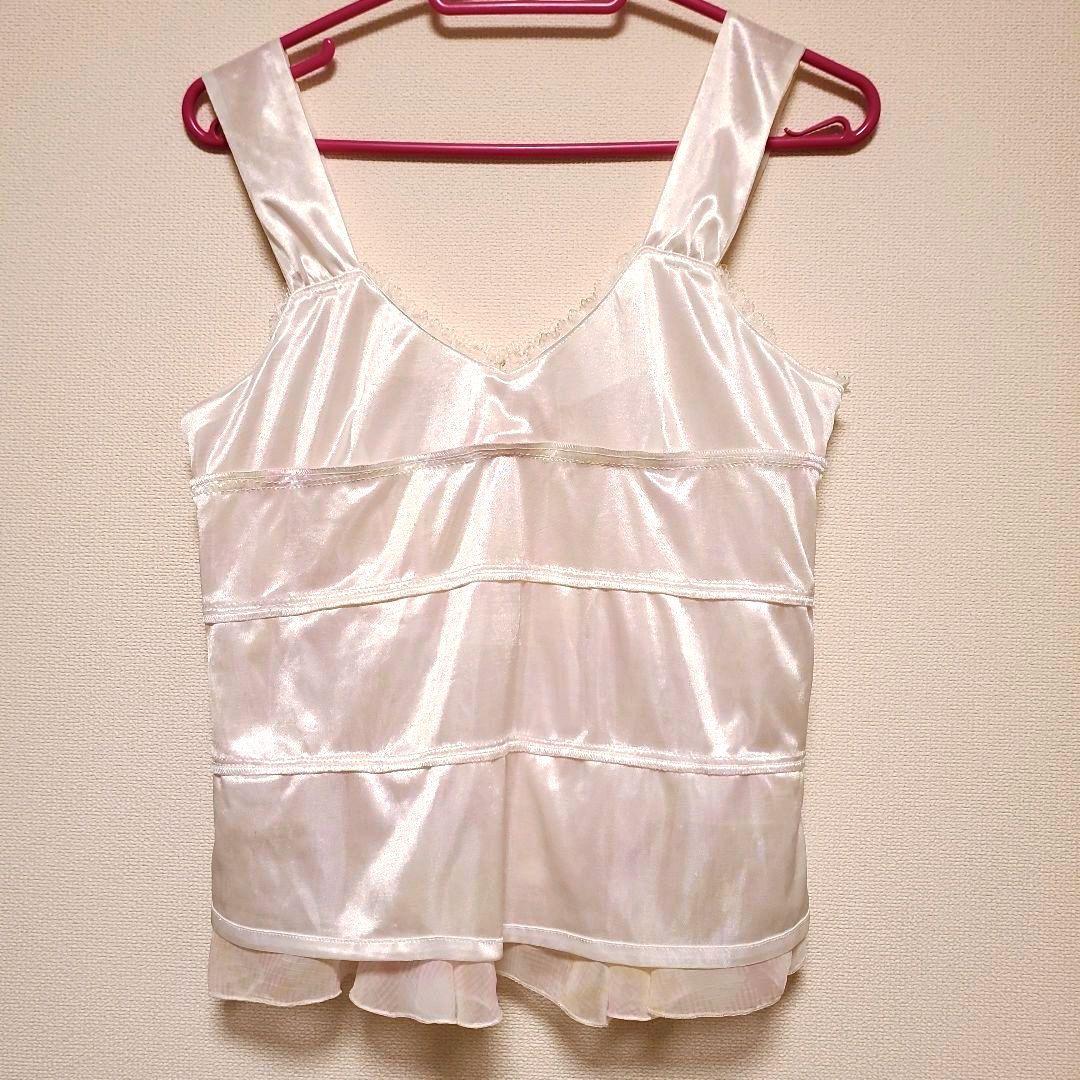 【希少旧タグ】LIZ LISA ティアードシフォンキャミソール 姫ギャル Y2K