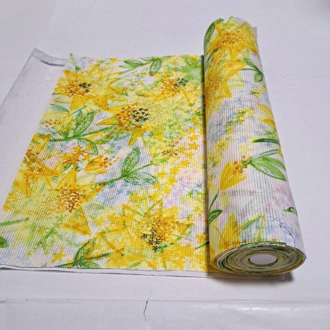 No.5257　浴衣　金子みすず　綿絽　着物　反物　新品未使用