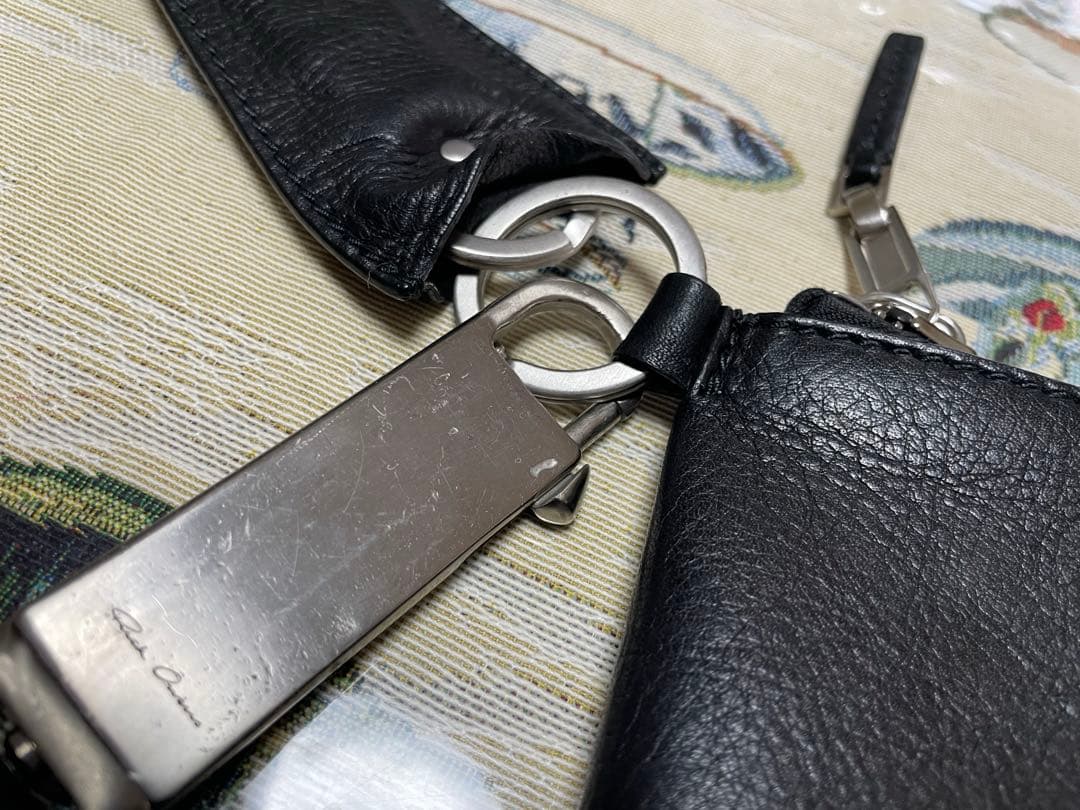 Rick Owens キーチェーン BIG BRAID GLITTER期