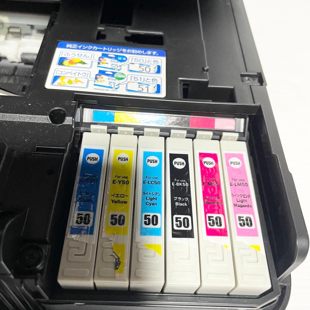 EPSON EP-803A インクジェットプリンター　ジャンク品 通電確認済み