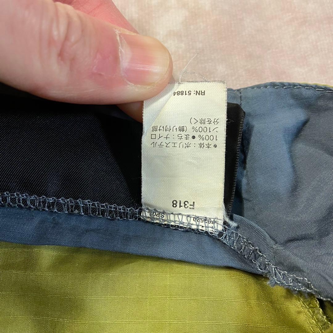 00s Patagonia ナイロンジャケット パッカブル グリーン 01年製