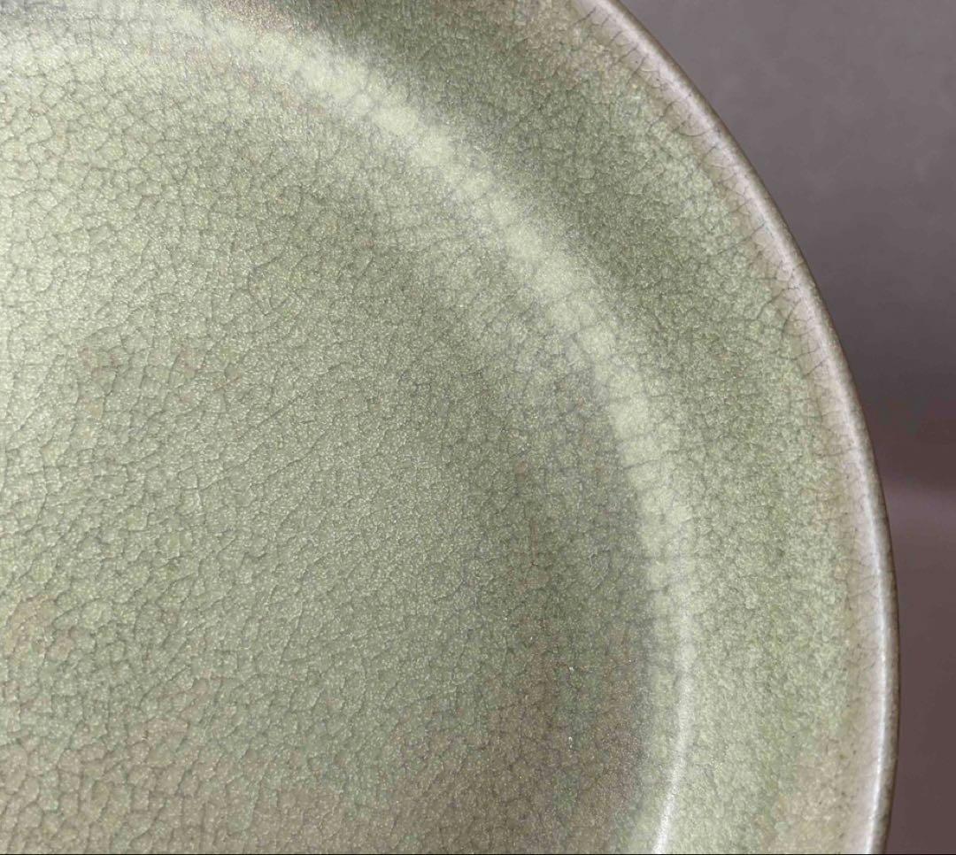 中国 高台付盥形盤(洗筆)　f2260125