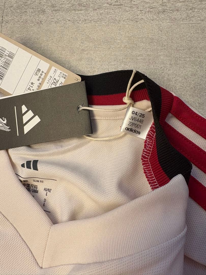 【正規品/新品未使用】リバプールアウェイレプリカシャツ 日本2XL