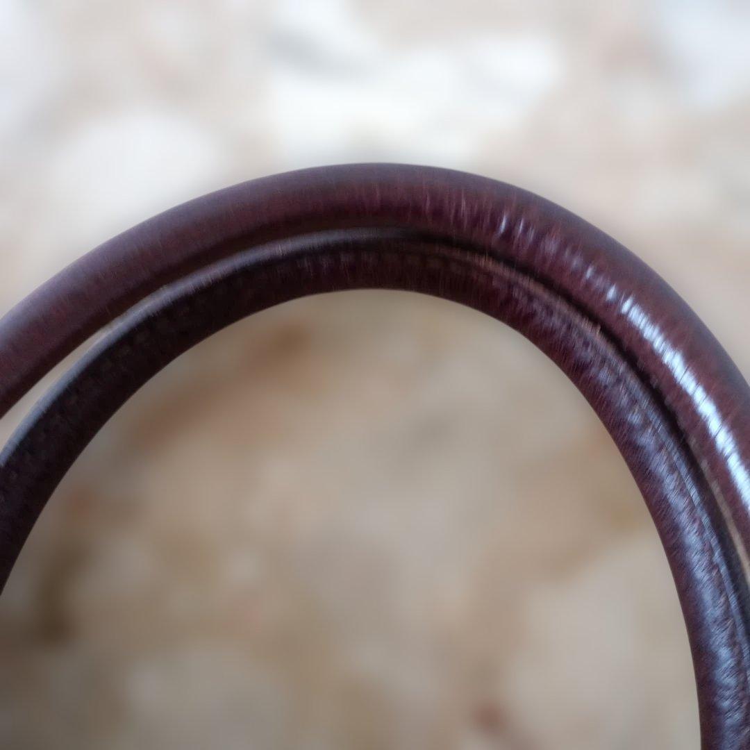 genten ロック付き 2way ショルダーバッグ　ハンドバッグ