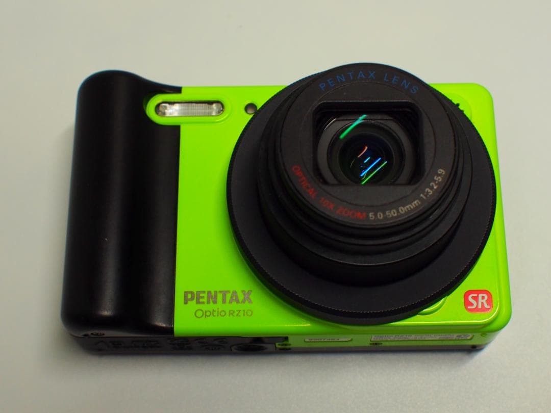 PENTAX Optio RZ10 ライムグリーン